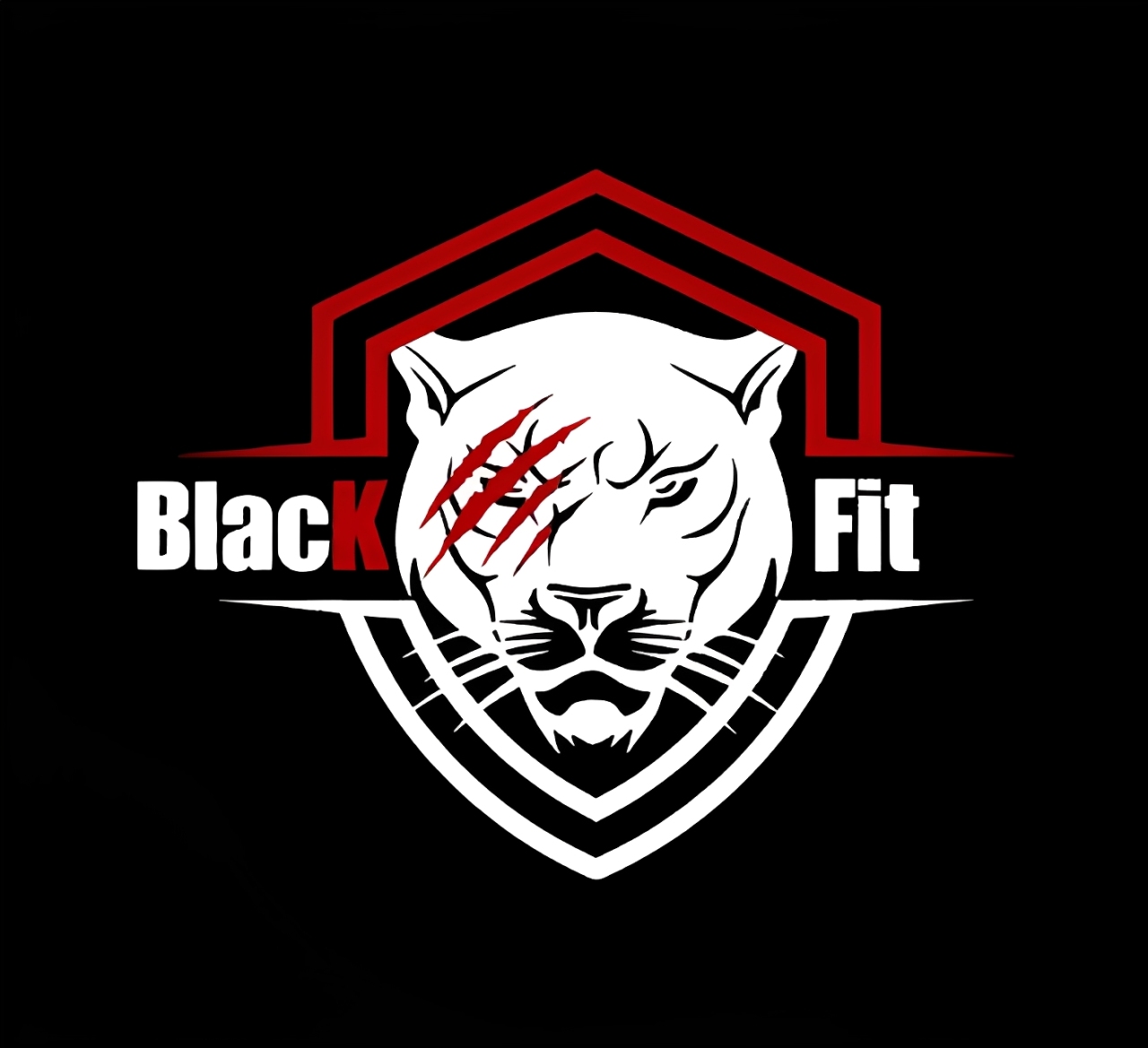 Logo Black Fit Academia